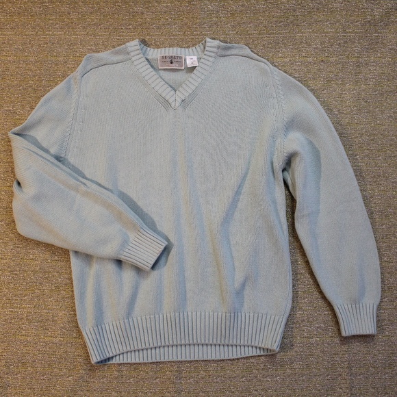 Segreto Other - Vintage Segreto Made in Italy Cotton Teal Sweater